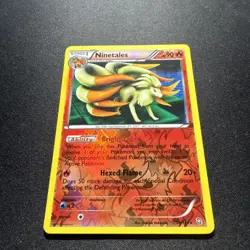 Ninetales Dragons Exalted #19/124 Reverse Holo Rare Pokemon Card - Image 2