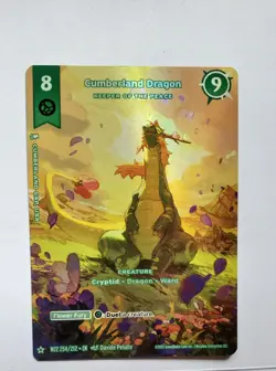 Metazoo TCG MZ2 2025 CUMBERLAND DRAGON Hidden Rare 254/212 Card Torrential Tides - Image 1