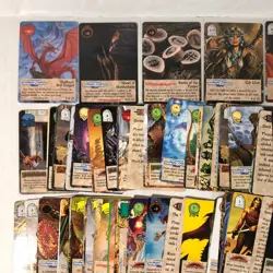 Spellfire Master the Magic 200 Card Lot - Including 8 Chase Cards 1st - 4th Ed. - Image 2