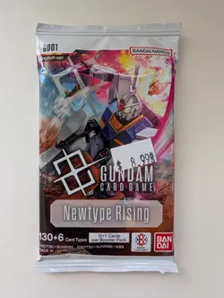 GUNDAM CARD GAME: Newtype Rising Booster Pack GD01 BANDAI English | 2 New Sealed - Image 2