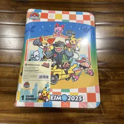 Pokemon World Championships 2025 - Anaheim: Varsity Pikachu TCG Card Binder.  - Image 1