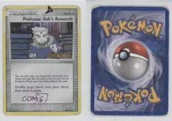 Professor Oak's Research Reverse Foil Pokemon EX Dragon Frontiers #80 2006 - Image 3
