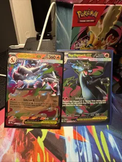 Pokemon Mega Charizard X Ex PFL 109/094 NM TCG PFL 013/094 NM COMBO (2 Cards) - Image 3