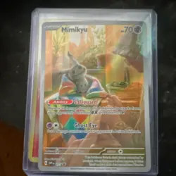 Pokemon Mimikyu 075 Sv: Scarlet & Violet Promo Basic Holo Safeguard English - Image 1