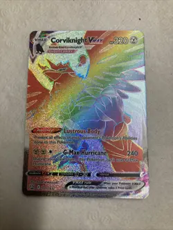 Pokemon - Corviknight VMAX (Secret) - 171/163 - SWSH05: Battle Styles - Holo NM - Image 1