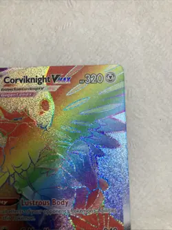 Pokemon - Corviknight VMAX (Secret) - 171/163 - SWSH05: Battle Styles - Holo NM - Image 4