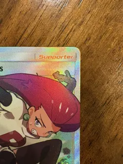 Pokemon TCG Jessie & James Trainer Full Art Ultra Rare Card 68/68 Hidden Fates - Image 4