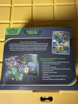 Pokemon TCG Mega Evolution Perfect Order ETB Elite Trainer Box (Factory Sealed) - Image 2