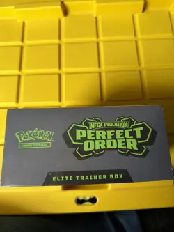 Pokemon TCG Mega Evolution Perfect Order ETB Elite Trainer Box (Factory Sealed) - Image 4