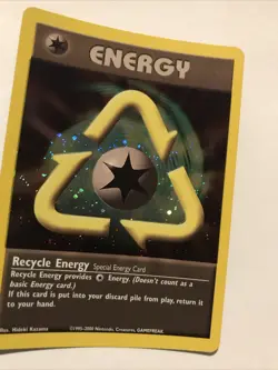 Recycle Energy - WOTC League Promo Pokemon - Holo Card - Image 2