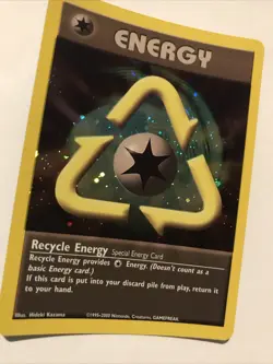Recycle Energy - WOTC League Promo Pokemon - Holo Card - Image 3
