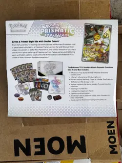 2 pack Pokemon TCG Scarlet Violet Prismatic Evolutions Elite Trainer Box - Image 3