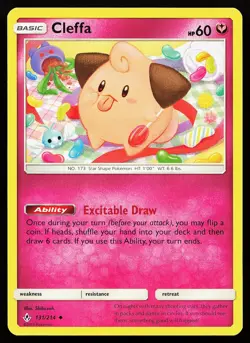 Cleffa 131/214 Uncommon Unbroken Bonds Pokemon Card - Image 1