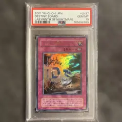 Yu-Gi-Oh OCG Destiny Board Ultra Rare PSA10 Labyrinth of Nightmare Card - Image 1