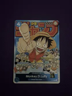 Monkey D Luffy P 033 Championship Promo Tournament One Piece Card Game TCG 2023 - Image 4