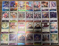 One Piece CCG: SR And Rare Lot Of 28 - Image 1