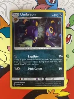 Pokemon TCG Umbreon Card 120/214 Holo Rare ~HD SWIRL~ - Image 2