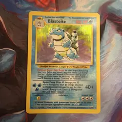 Vintage Pokemon Base Set HOLO Lot of 9 Cards NM-LP Blastoise Venusaur - Image 2