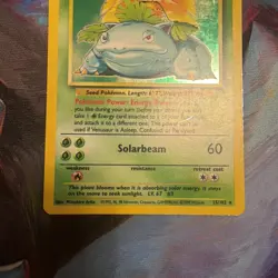 Vintage Pokemon Base Set HOLO Lot of 9 Cards NM-LP Blastoise Venusaur - Image 5