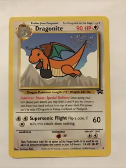 Pokemon TCG Dragonite Black Star Promo Card #5 - Image 1