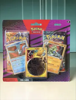 Pokemon TCG Team Rocket's Articuno Zapdos Tyranitar Foil Cards 2 Packs Coin - Image 1