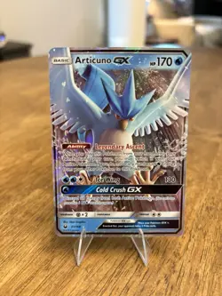 Pokemon TCG Articuno GX Celestial Storm Card 31/168 NM Ultra Rare - Image 1