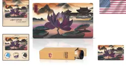Innovative Light Lotus Playmat - Transformative Art for MTG & TCG Battles - Image 2
