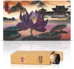 Innovative Light Lotus Playmat - Transformative Art for MTG & TCG Battles - Image 3