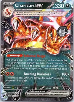 Charizard ex - Holo Promo SV: Scarlet & Violet Promo Cards 196 NM - Image 1