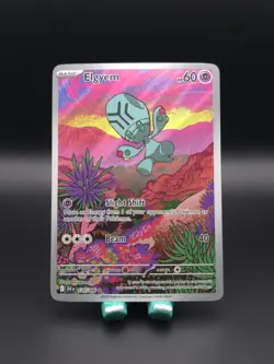 Pokemon TCG Elgyem Card 120/086 Black Bolt Illustration Rare - Image 1