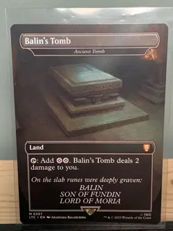 MTG - Lord Of The Rings - Balin’s Tomb (Ancient Tomb) - #0357 - Image 1