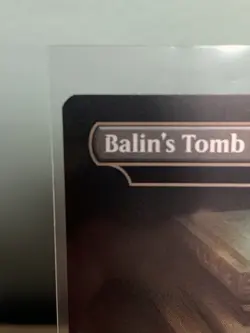MTG - Lord Of The Rings - Balin’s Tomb (Ancient Tomb) - #0357 - Image 2