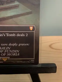 MTG - Lord Of The Rings - Balin’s Tomb (Ancient Tomb) - #0357 - Image 4