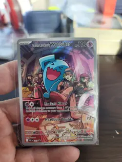 Team Rocket's Wobbuffet 203 Sv: Scarlet & Violet Promo Cards Holo - Image 1