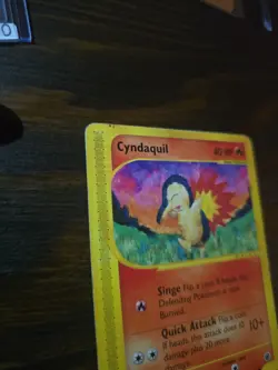 Cyndaquil 104/165 Expedition Base Set Pokemon English Card Non-holo MP - Image 2
