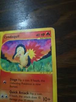 Cyndaquil 104/165 Expedition Base Set Pokemon English Card Non-holo MP - Image 5