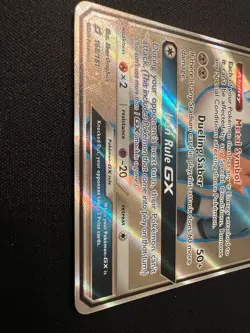 Pokemon Cobalion GX Ultra Rare Full Art Holo Card 168/181 Sun and Moon Team Up - Image 5