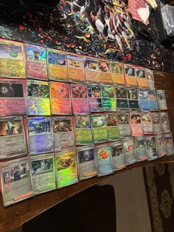 Pokemon Prismatic Evolutions Pokeball Pattern Holo Lot (43 Cards) Near Mint - Image 1