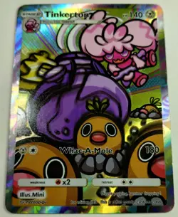 Pluto Coco Tinkaton (Tinkerton) 1st Edition #20 Holo Full Art Pokemon Card /200 - Image 2