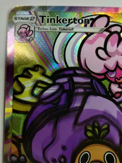 Pluto Coco Tinkaton (Tinkerton) 1st Edition #20 Holo Full Art Pokemon Card /200 - Image 3