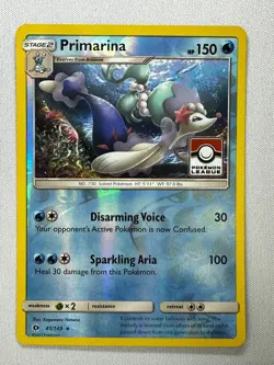 Primarina - 41/149 (Pokemon League) Promo League & Championship Cards 041/149 NM - Image 1