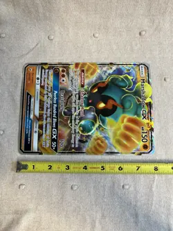 Pokemon TCG Marshadow GX Burning Shadows 80/147 Holo Ultra Rare JUMBO Card - Image 3