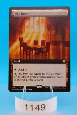 MTG War Room (Extended Art) Commander Legends Regular #716 - Image 1