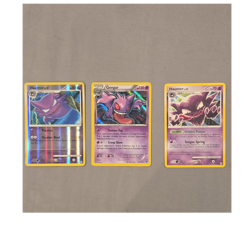Pokemon TCG 3 Card Lot Holo Haunter Gengar Creature 2009 2015 English - Image 1