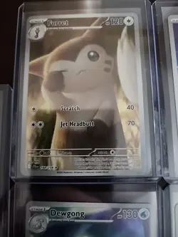 5 Pokemon Illustration Rare Card Lot NM Furret IR Journey Together Mega Evolutio - Image 3