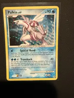 Palkia LV.67 2007 Holo Card Diamond & Pearl 11/130 Pokemon - Image 1