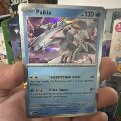 Palkia SV04: Paradox Rift Holo Rare Basic Pokemon Card 040/182 HP 130 - Image 1