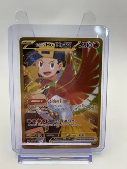 Pokemon TCG Ethan's Ho-Oh EX 239/182 Sv10: Destined Rivals Holo Card - Image 1