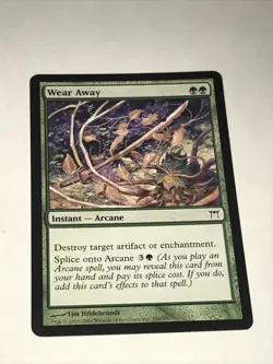 Magic the Gathering Wear Away Card - Image 1