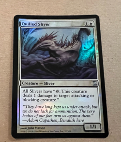 Foil - Quilled Sliver - Time Spiral - MTG - Magic the Gathering - LP - Foil - Image 2